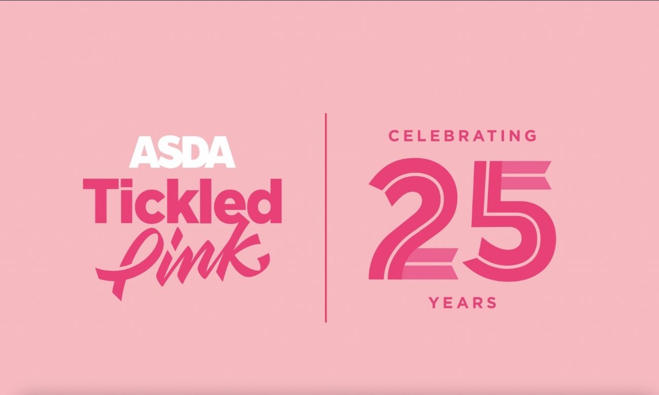 ASDA Tickled Pink Rebrand