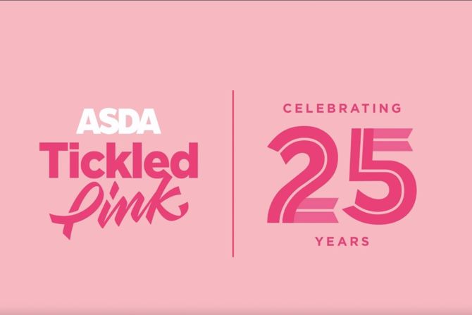ASDA Tickled Pink Rebrand