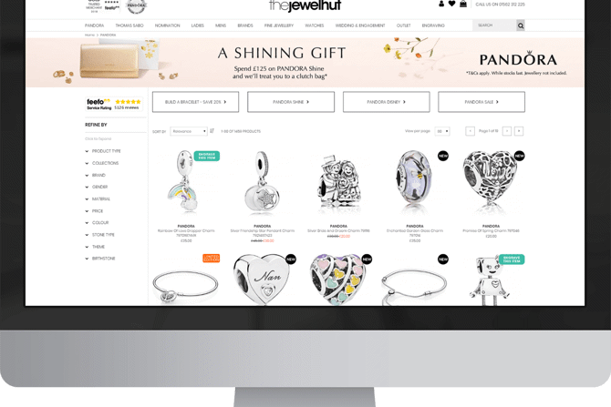 Clustered hosting solution for high traffic jewellery site