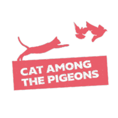 Cat among the pigeons Logo